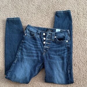 True Religion High Rise Blue Jeans